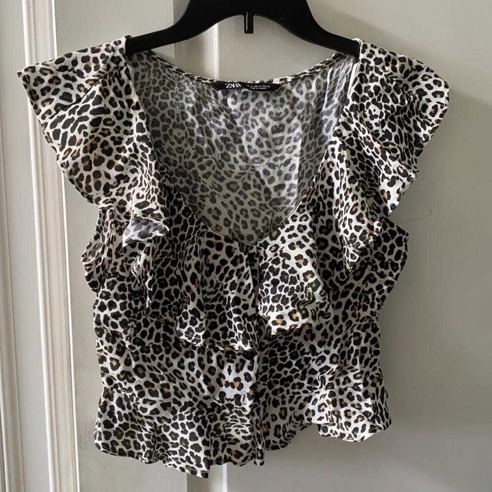 Zara Ruffle Top